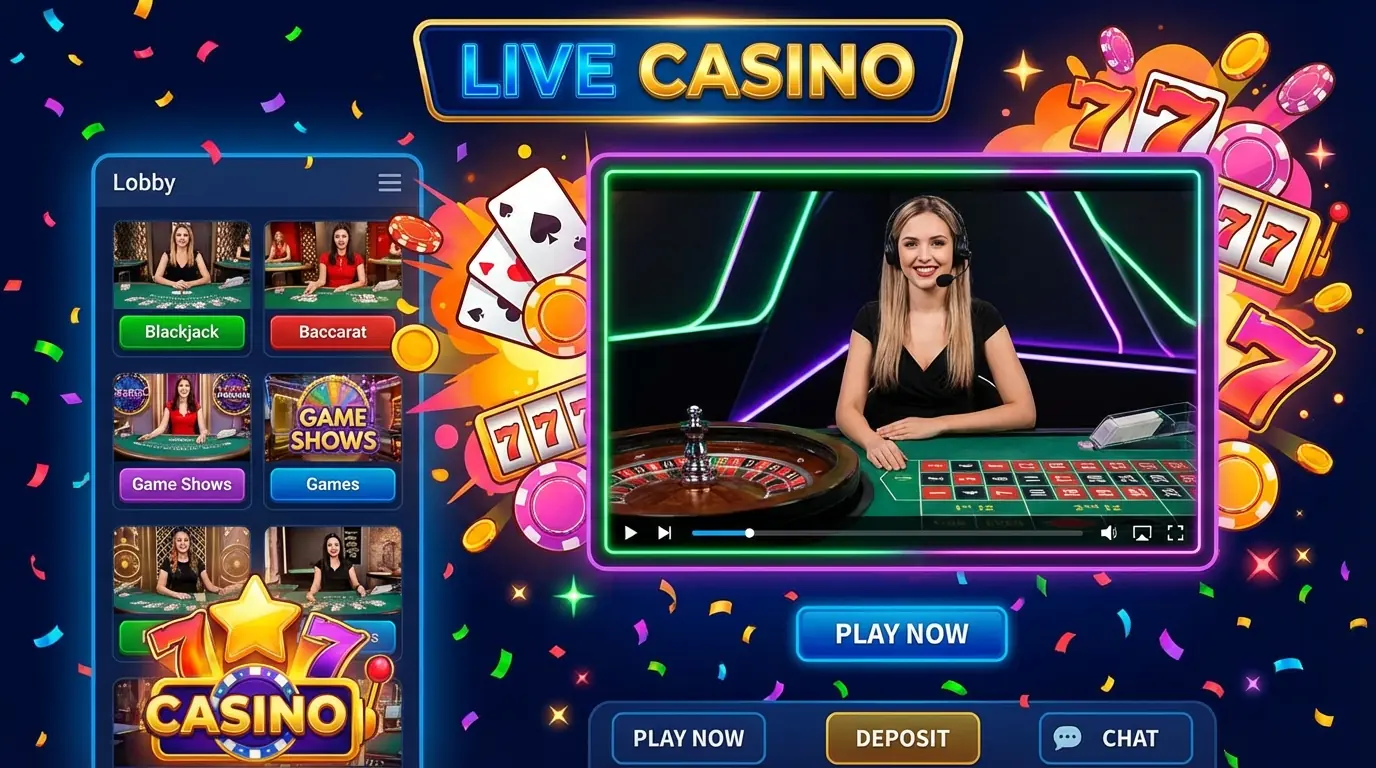 Live Casino bei Pino casino